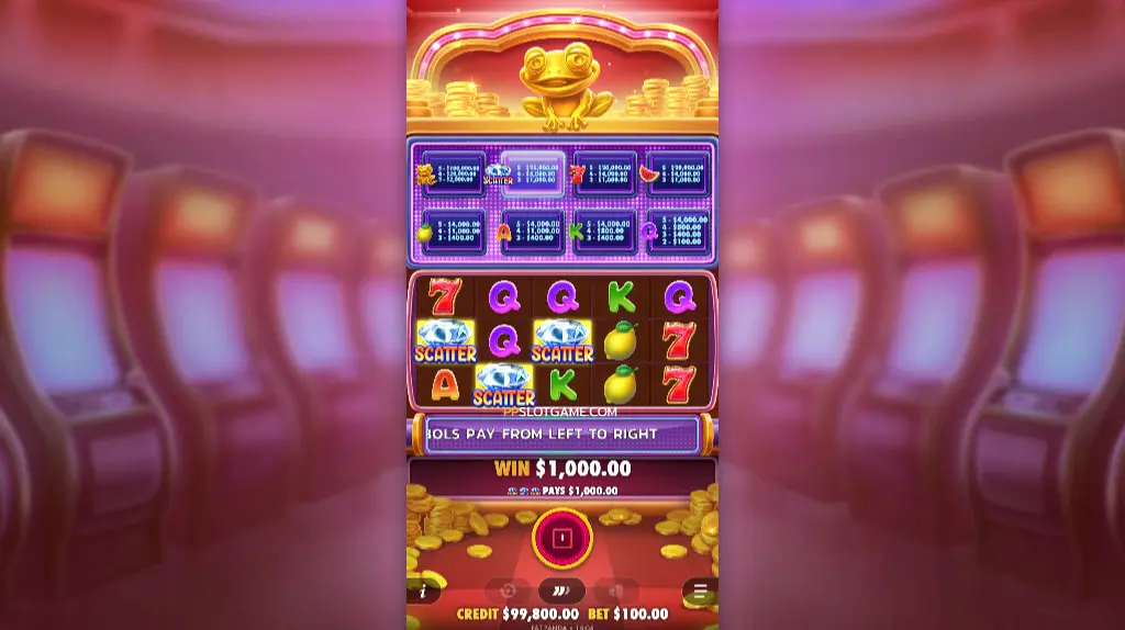 how to play wealthy frog